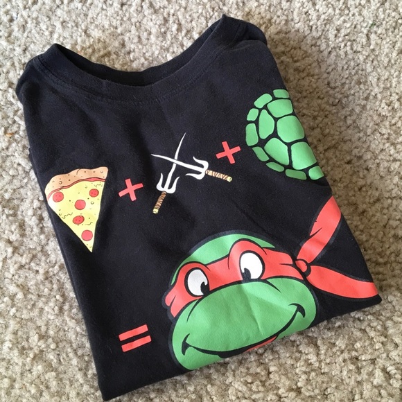 NIckelodeon NINJA TURTLE TEE SMALL 5/6 cotton - Picture 5 of 5